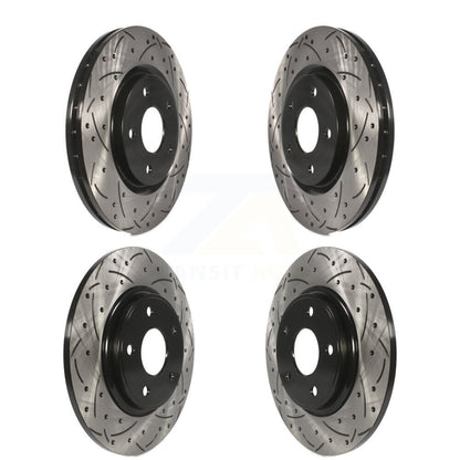 Kit de Rotor de frein à fente de forage avant et arrière, pour Dodge Grand Caravan Journey Chrysler