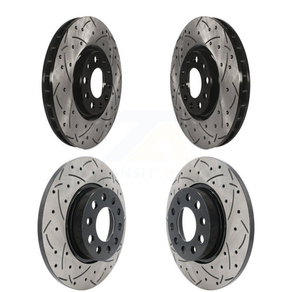 Kit de Rotor de frein à disque à fente avant et arrière, pour Jeep Compass Renegade Fiat 500