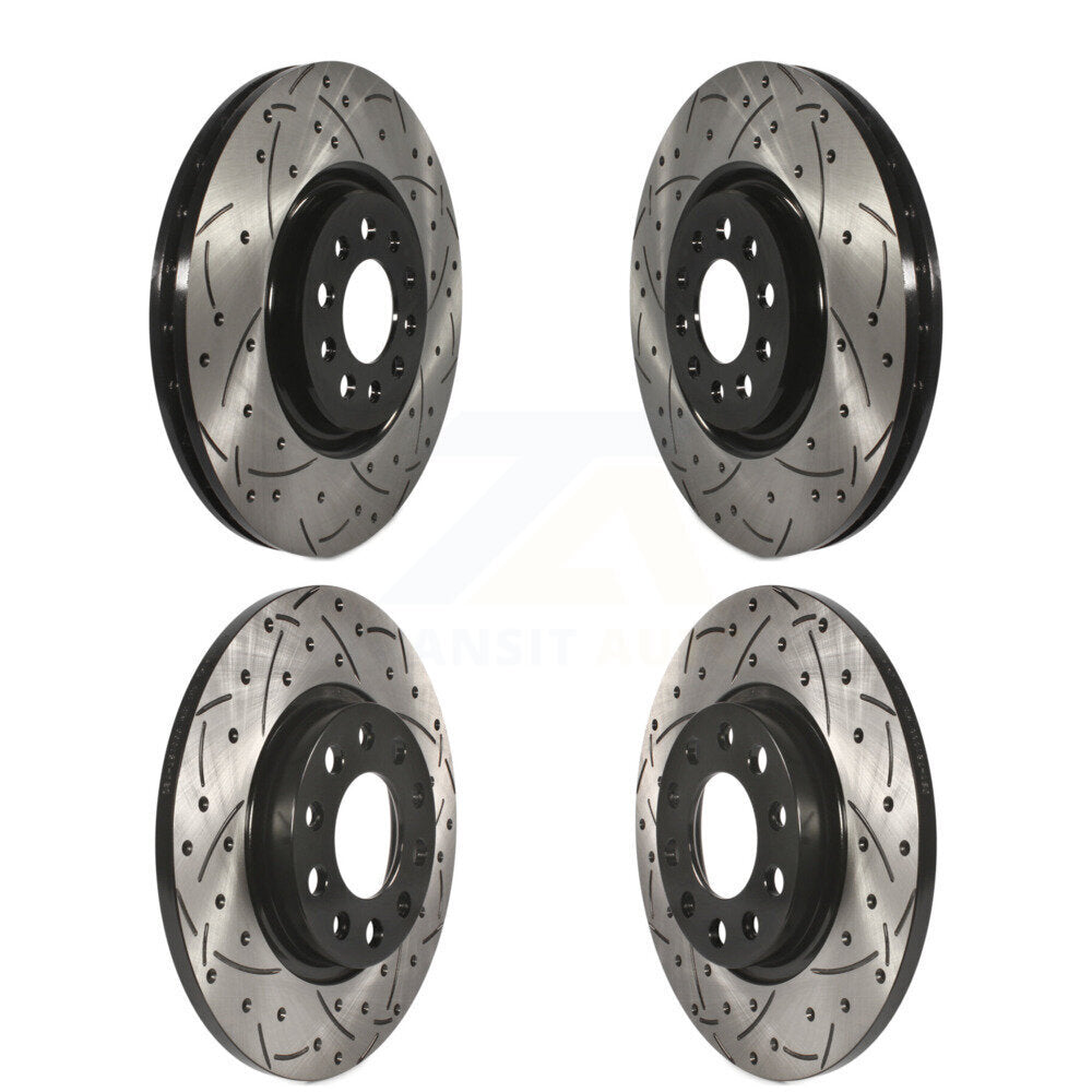 Kit de Rotor de frein à disque, fente de perçage avant et arrière, pour Jeep Cherokee Chrysler 20