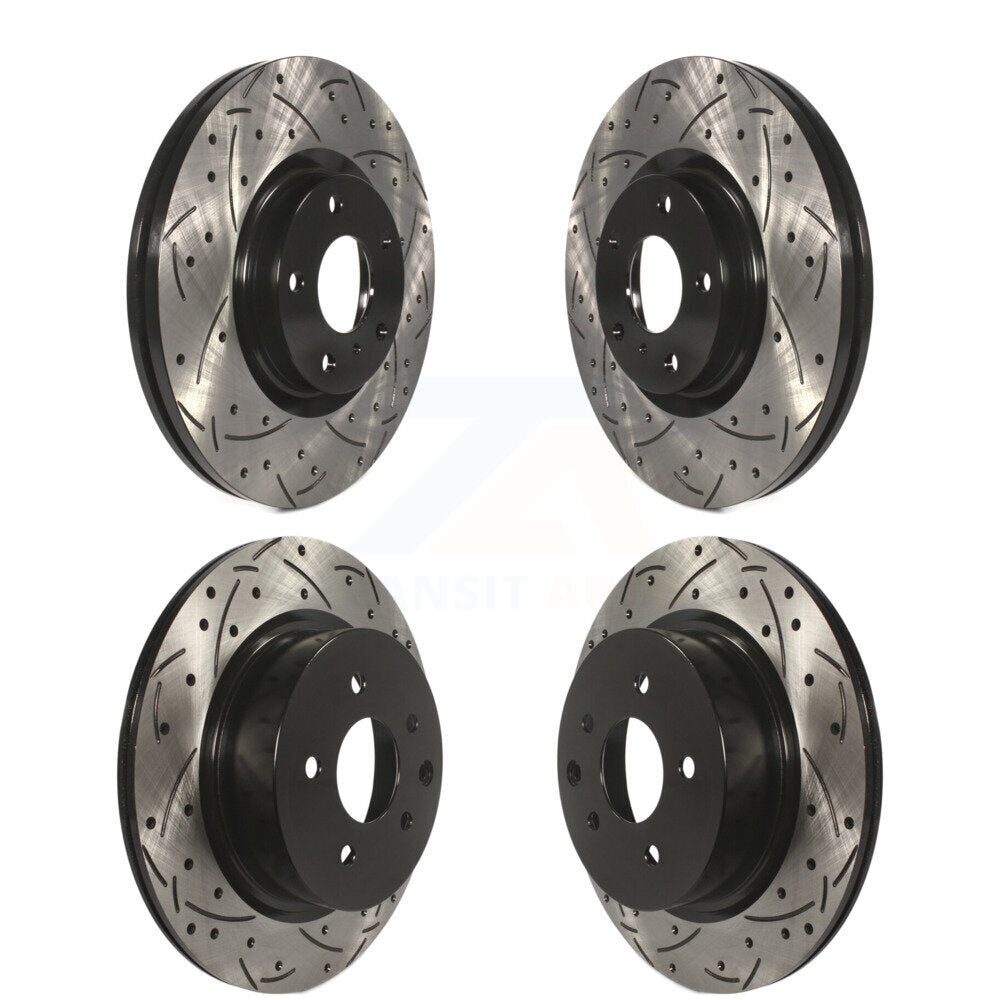 Kit de rotors de frein à fente avant et arrière, pour INFINITI Nissan Maxima G37 EX35 G3