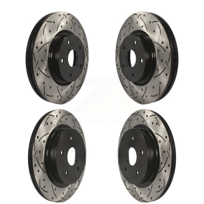Kit de rotors de frein à disque avec fente de forage avant et arrière, pour Subaru Outback WRX Legac