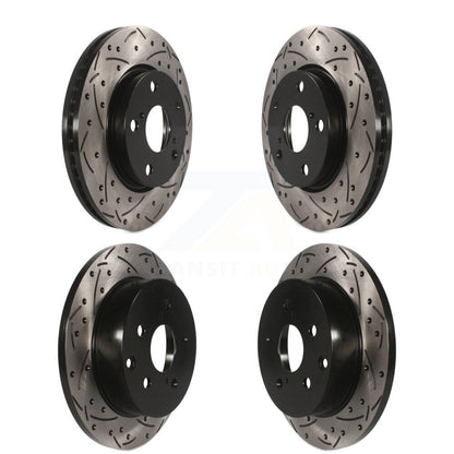 Kit de Rotor de frein à disque à fente percée, revêtement avant et arrière, pour Toyota RAV4 Lexus HS250