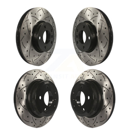 Kit de rotors de frein à disque fendus percés avant et arrière, pour BMW X5 X6 KD-100300