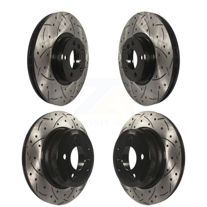 Kit de rotors de frein à disque fendus percés avant et arrière, pour BMW X5 X6 KD-100301