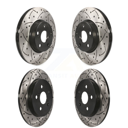 Kit de rotors de frein à fente avant et arrière, pour Toyota Corolla Matrix Pontiac Vibe