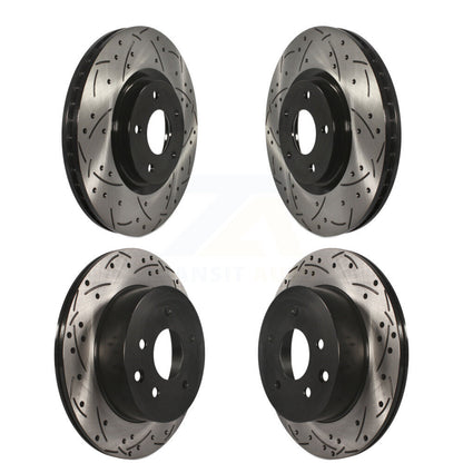 Kit de rotors de frein à disque à fente avant et arrière, pour Nissan Juke Nismo R 2014 – 2017
