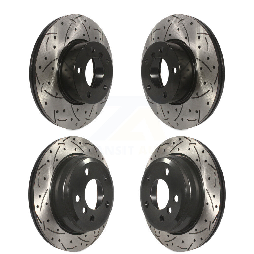 Kit de rotors de frein à disque fendus percés avant et arrière, pour BMW 320i xDrive 328