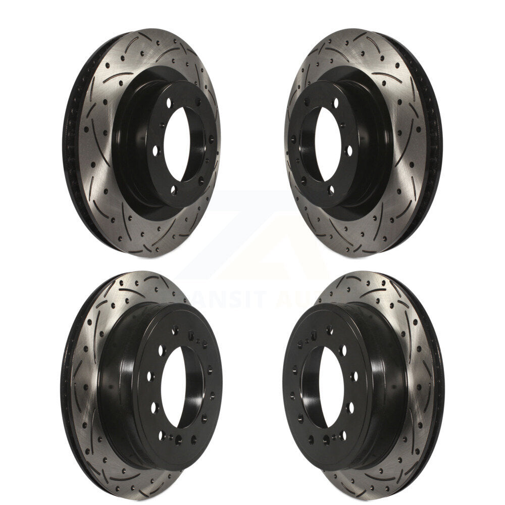 Kit de Rotor de frein à disque, fente de perçage avant et arrière, pour Toyota 4Runner Lexus GX46
