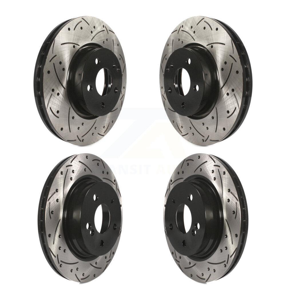 Kit de Rotor de frein à disque, fente de perçage avant et arrière, pour Mercedes-Benz C300 C350 E350 E30
