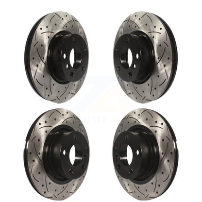 Kit de rotors de frein à disque fendus percés avant et arrière, pour BMW X3 X4 KD-100331