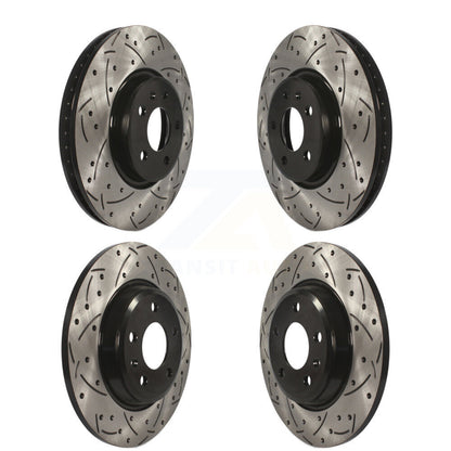 Kit de rotors de frein à disque à fente avant et arrière, pour Audi Q5 A4 Quattro A5 allroad A