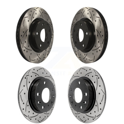 Kit de rotors de frein à disque fendus percés avant et arrière, pour Mazda 3 CX-3 Sport