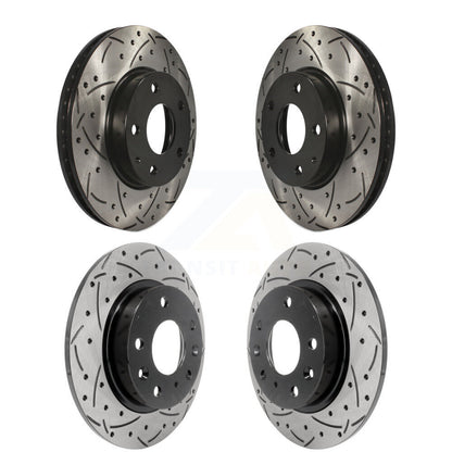 Kit de rotors de frein à disque fendus percés avant et arrière, pour Mazda 3 CX-3 Sport