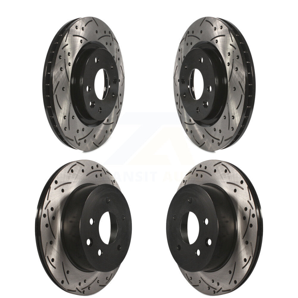 Kit de Rotor de frein à disque à fente avant et arrière, pour Nissan Rogue Sport Qashqai LEA