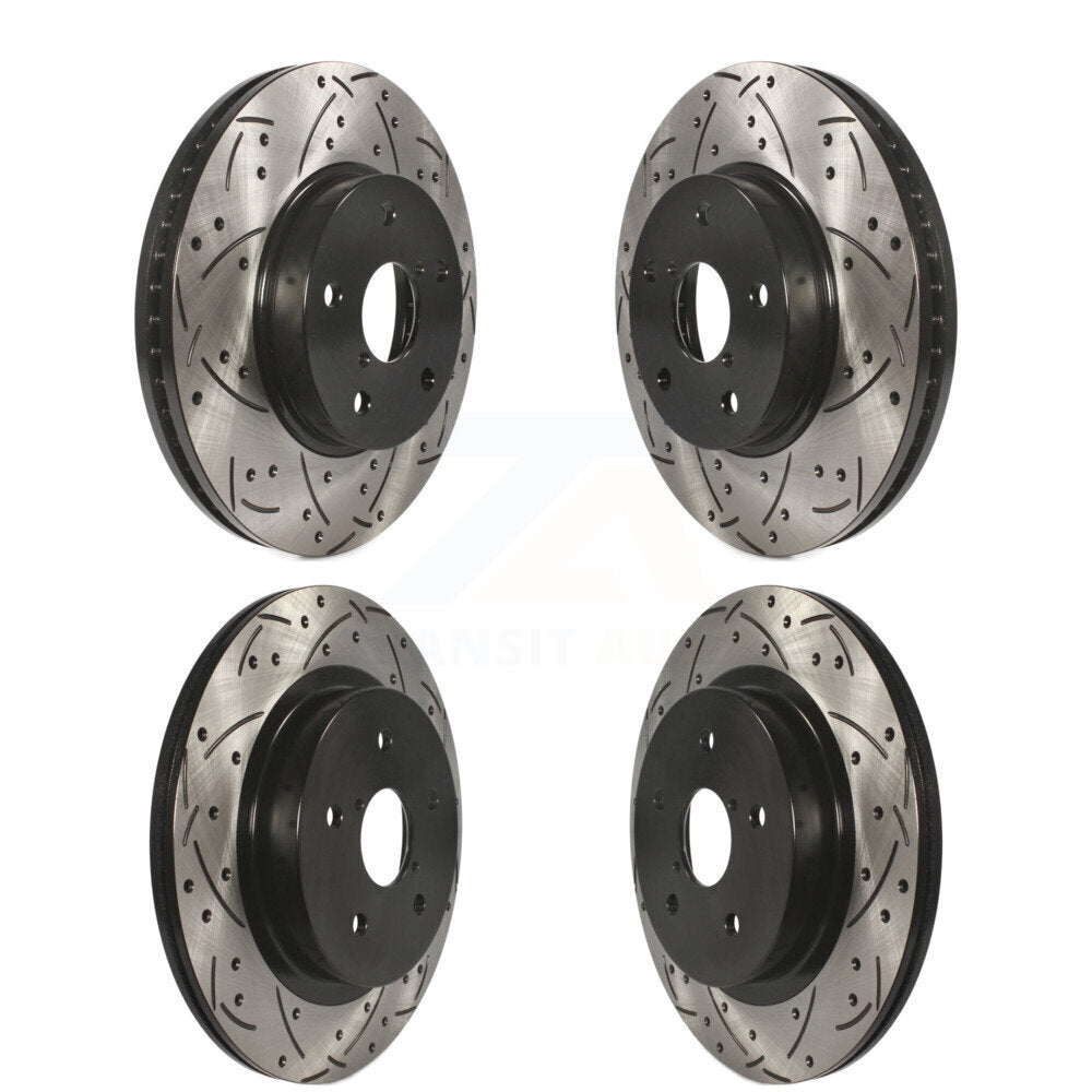 Kit de Rotor de frein à disque, fente de perçage pour manteau avant et arrière, pour Subaru Legacy 2015 2.5 – 2019