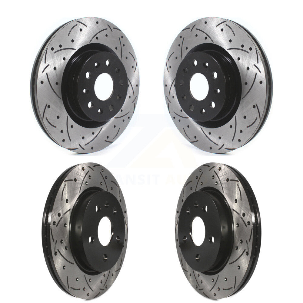 Kit de Rotor de frein à disque, fente de perçage avant et arrière, pour Cadillac CT5 Chevrolet Camaro CT