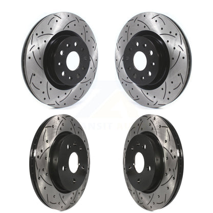 Kit de Rotor de frein à disque, fente de perçage avant et arrière, pour Cadillac CT5 Chevrolet Camaro CT