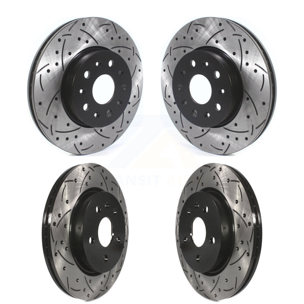 Kit de Rotor de frein à disque, fente de perçage avant et arrière, pour Chevrolet Camaro Cadillac CT5 CT