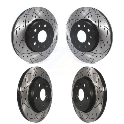Kit de Rotor de frein à disque, fente de perçage avant et arrière, pour Chevrolet Camaro Cadillac CT5 CT
