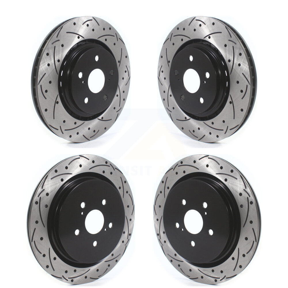 Kit de Rotor de frein à disque, fente de perçage avant et arrière, pour Lexus RX350 RX450h RX350L RX450h