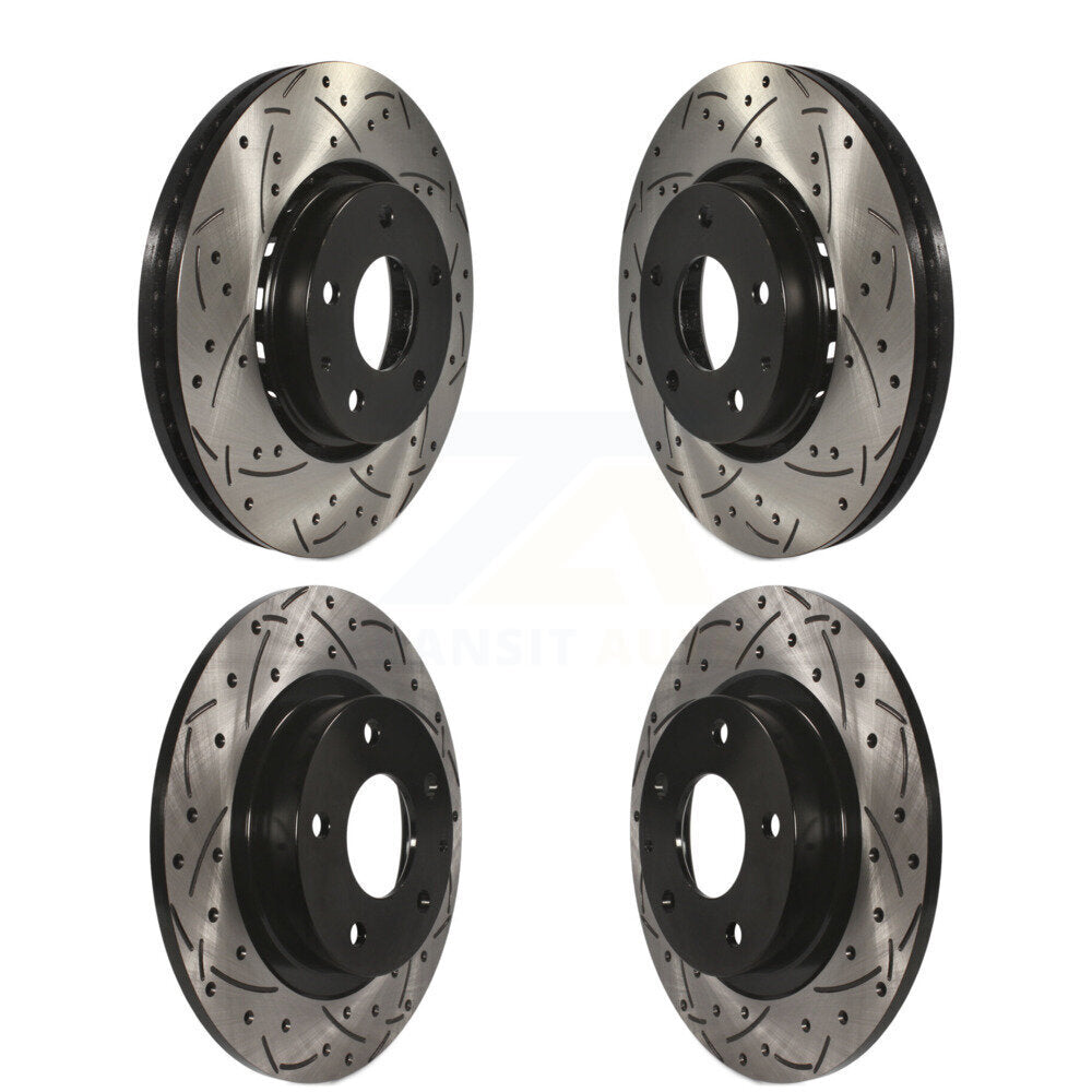 Kit de rotors de frein à fente avant et arrière pour Mazda 6 2019 – 2021, aspiration naturelle