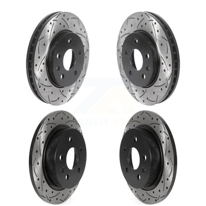 Kit de Rotor de frein à disque à fente percée, revêtement avant et arrière, pour Chevrolet Malibu Limite