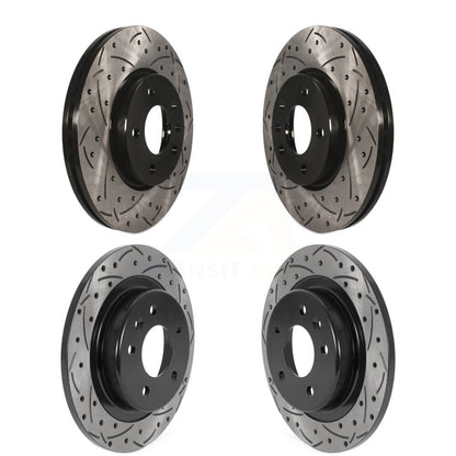 Kit de Rotor de frein à fente avant et arrière, pour Chevrolet Equinox GMC Terrain Malib