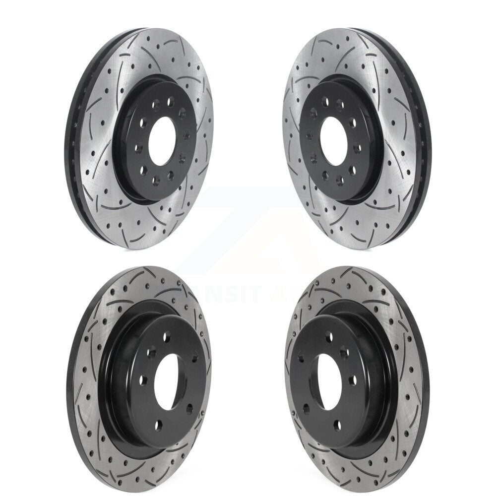Kit de rotors de frein à fente avant et arrière, pour Chevrolet Equinox GMC Terrain Buic
