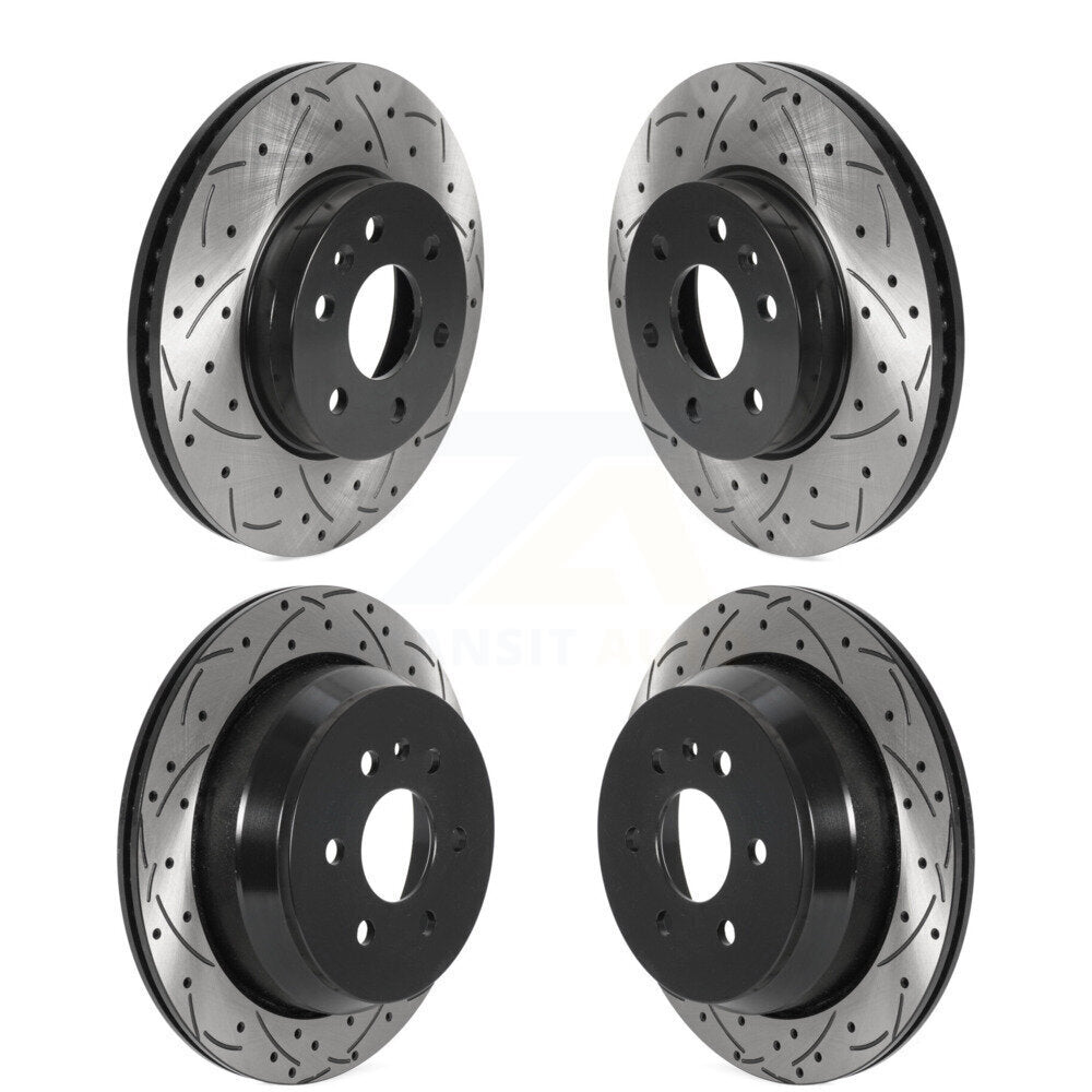 Kit de rotors de frein à disque à fente avant et arrière, pour Chevrolet Colorado GMC Canyon