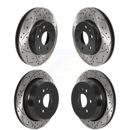 Kit de rotors de frein à disque à fente avant et arrière, pour Chevrolet Colorado GMC Canyon