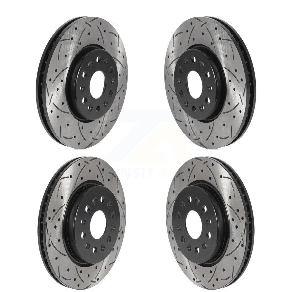 Kit de Rotor de frein à fente avant et arrière, pour Chevrolet Traverse GMC Acadia Blaze