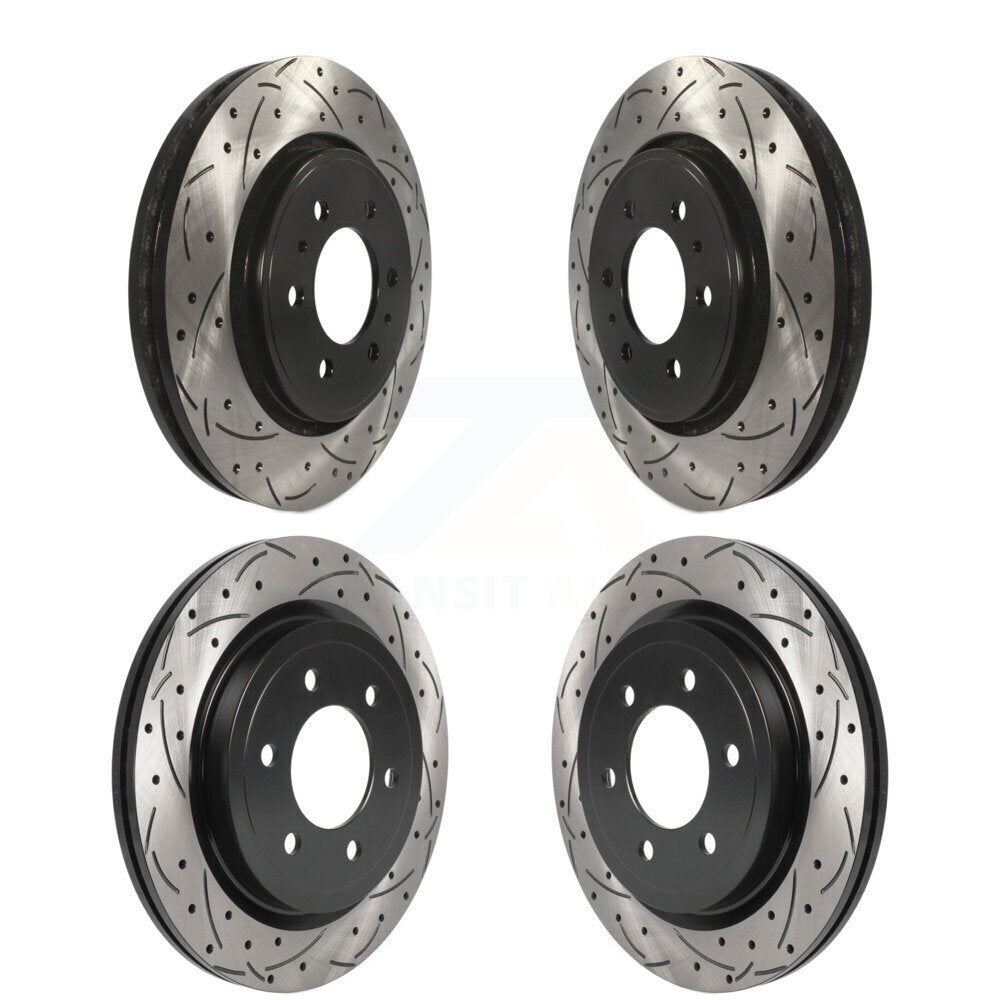 Kit de rotors de frein à disque à fente avant et arrière, pour Ford F-150 Expedition Lincoln