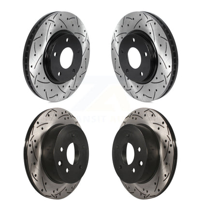 Kit de rotors de frein à disque fendus percés avant et arrière pour INFINITI Q45 M45