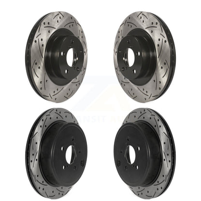 Kit de rotors de frein à disque à fente de forage avant et arrière, pour Subaru BRZ Toyota 86 GR8