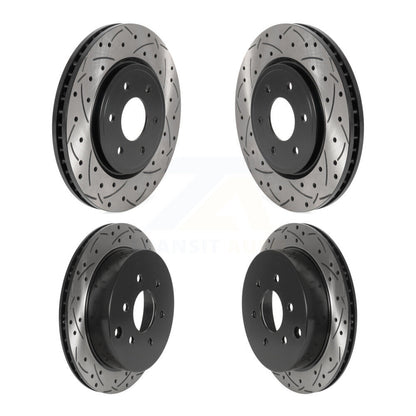 Kit de rotors de frein à fente avant et arrière, pour Nissan Frontier Xterra Suzuki Equato