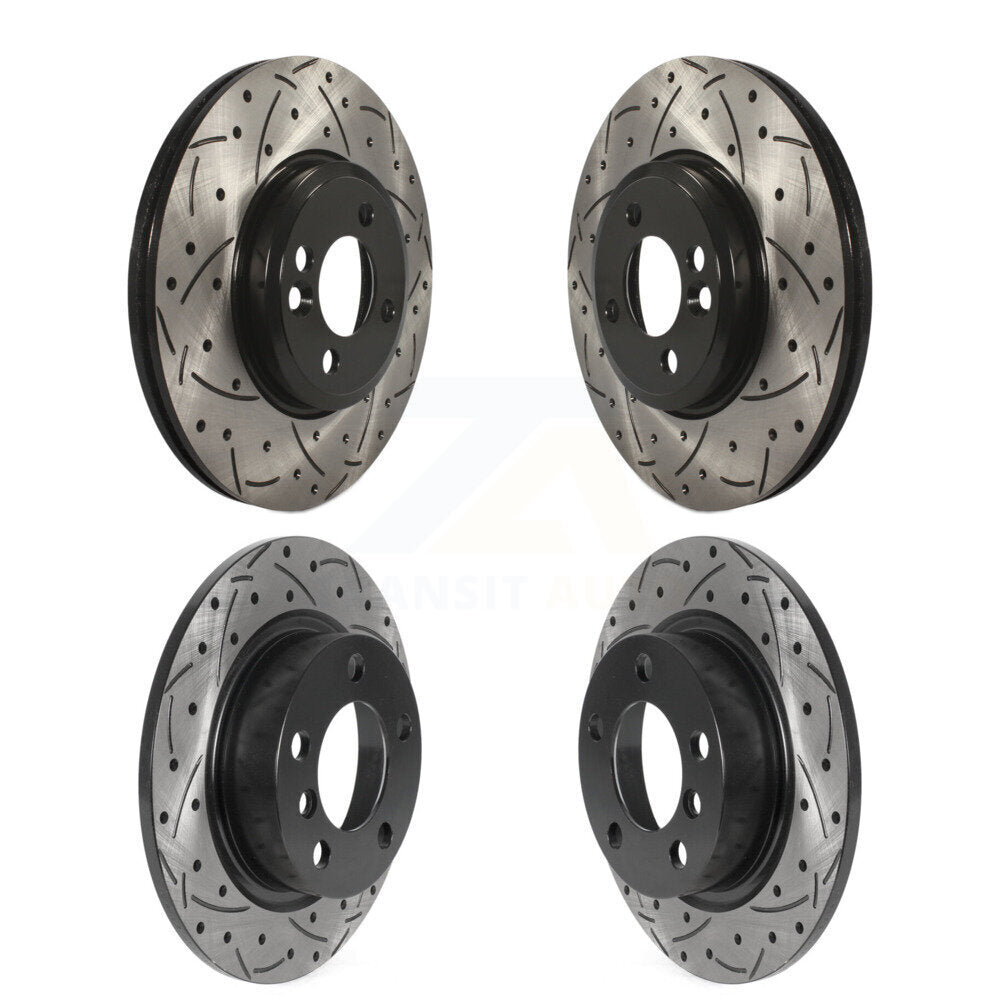 Kit de rotors de frein à disque à fente percée, revêtement avant et arrière, pour Mini Cooper Countryman