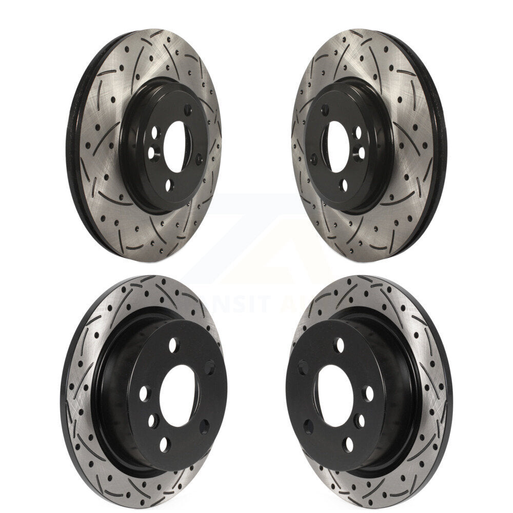 Kit de Rotor de frein à disque à fente de forage avant et arrière pour Mini Cooper 2015 2.0L/1.5