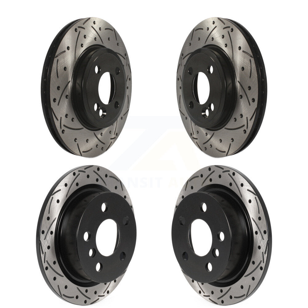 Kit de Rotor de frein à disque à fente de forage avant et arrière pour Mini Cooper 2015 2.0L/1.5