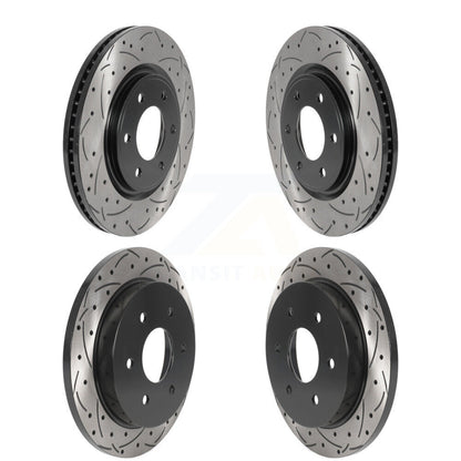 Kit de Rotor de frein à disque, fente de perçage avant et arrière, pour Nissan TITAN Armada INFINITI QX5