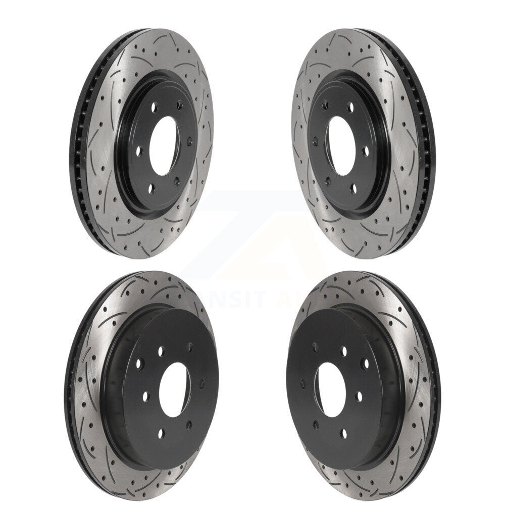 Kit de rotors de frein à disque à fente avant et arrière, pour INFINITI QX80 Nissan Armada QX5