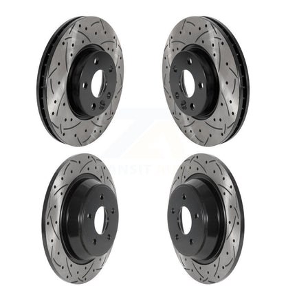 Kit de Rotor de frein à disque, fente de perçage avant et arrière, pour Land Rover Range Evoqu 2012 – 2015