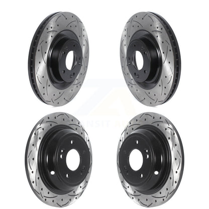Kit de Rotor de frein à disque, fente de perçage pour manteau avant et arrière, pour Hyundai Genesis G80 Kia K90