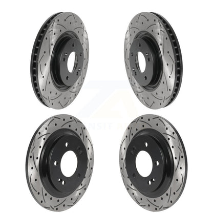 Kit de Rotor de frein à disque, fente de perçage avant et arrière, pour Kia Optima Hyundai Sonata Cadenz
