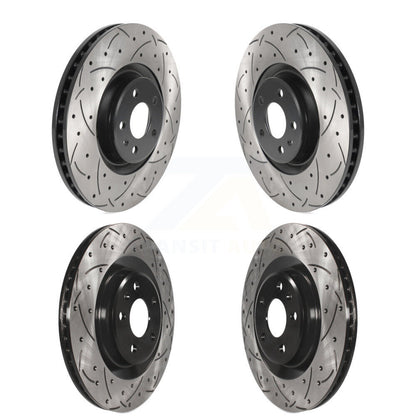 Kit de rotors de frein à disque fendus percés avant et arrière, pour Audi A6 Quattro A7