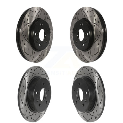 Kit de Rotors de frein à disque de fente de forage avant et arrière pour Chevrolet Cruze Bolt EV EUV Vol