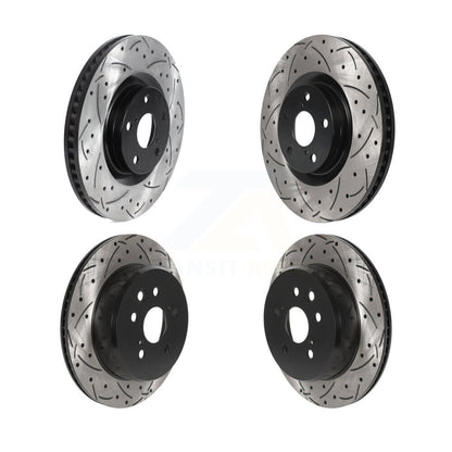 Kit de rotors de frein à fente avant et arrière, pour Lexus IS300 IS350 GS350 RC350 RC30