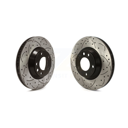 Kit de rotors de frein à fente de forage avant, pour Audi Q7 Porsche Cayenne Volkswagen Touare