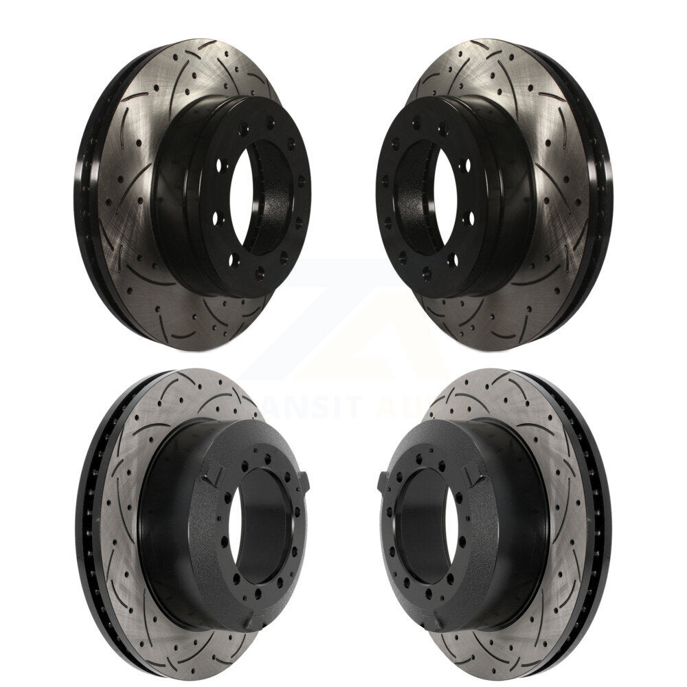 Kit de Rotor de frein à disque, fente de perçage avant et arrière, pour Ford F-450 Super Duty F-550 CF50