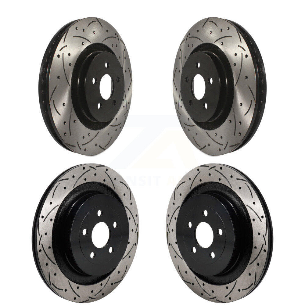 Kit de Rotor de frein à disque, fente de perçage avant et arrière, pour Ford Edge Lincoln Nautilu