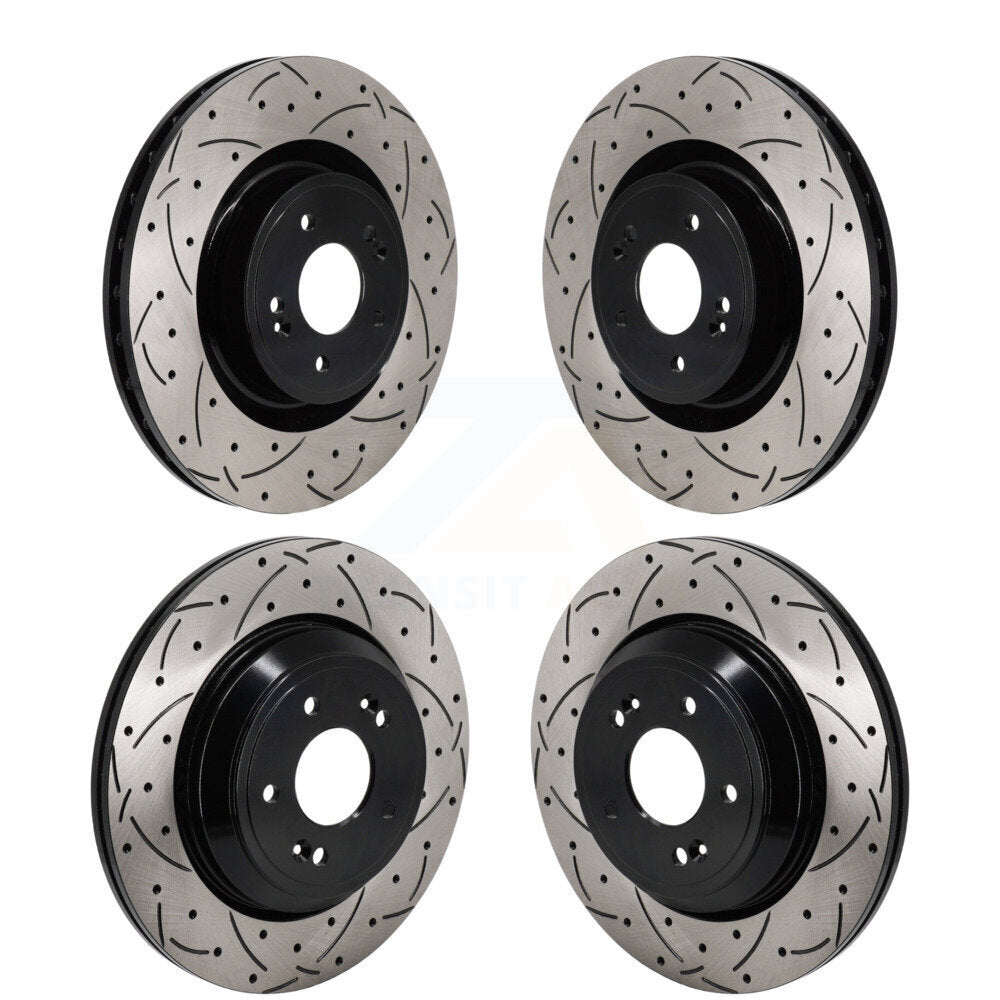 Kit de rotor de frein à disque fendu percé avant et arrière, pour Genesis G70 2022 3.3